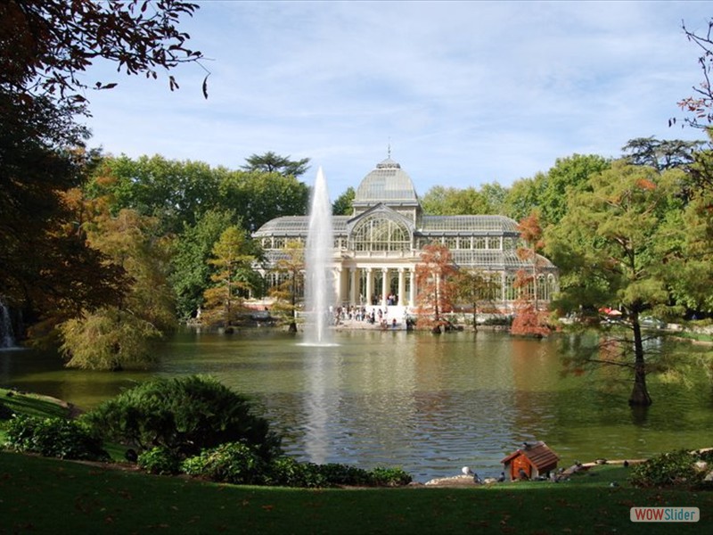 Madrid - Parque del Buen Retiro - Palacio de Cristal